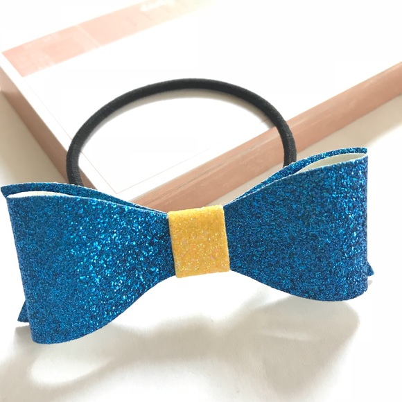 ☀️ 4 for $12 U of M Glitter Hair Bow - Picture 2 of 5